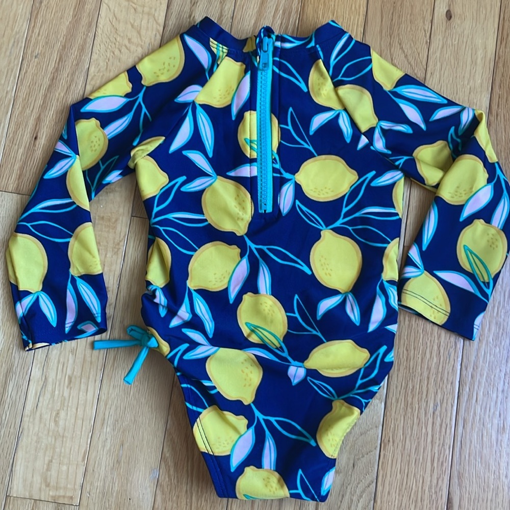 18M long sleeve toddler swimsuit